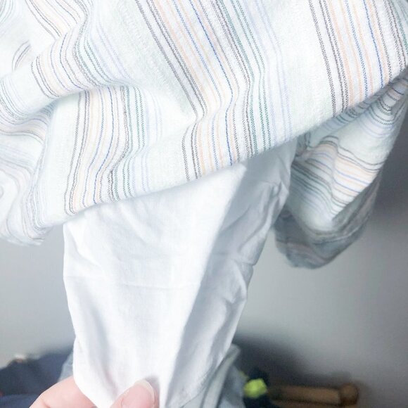 Cooper & Ella Striped Off shoulder Shift Dress - Picture 4 of 7